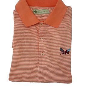 Donald Ross Ryder Cup Mens XL Stripe Golf Shirt